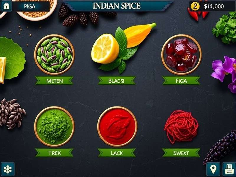 Spice Collection Mechanics in Anise Tales Indian Spice